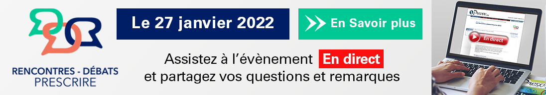 Rencontres-débats Prescrire 2022