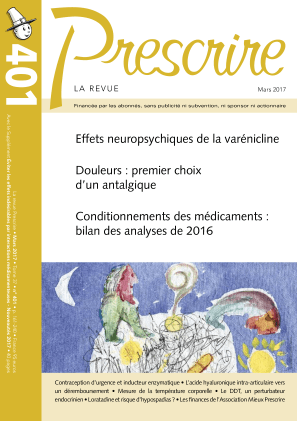 Prescrire Mars 2017