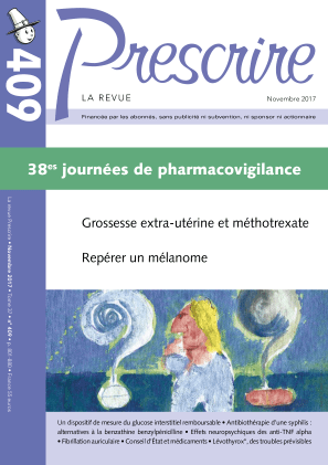 Prescrire Novembre 2017