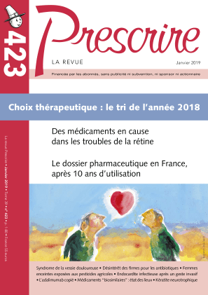 Prescrire Janvier 2019