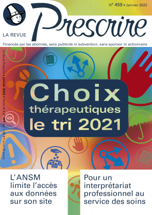 Prescrire Janvier 2022