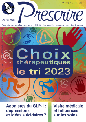 Prescrire Janvier 2024